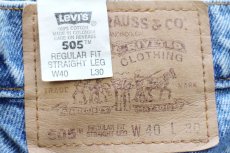 画像5: 90s Levi'sリーバイス 505 デニムパンツ W40 L30★SDP4274 (5)