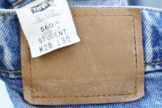 画像5: 90s USA製 Levi'sリーバイス 560 デニムパンツ W28 L30 STUDENT★SDP4307 (5)