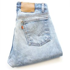画像1: 90s USA製 Levi'sリーバイス 505 デニムパンツ ヒゲ W30 L31★SDP4278 (1)