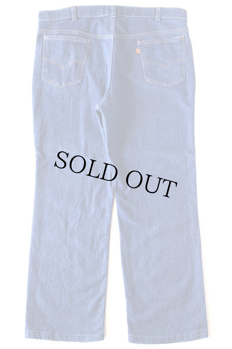 画像3: 80s USA製 Levi'sリーバイス FOR MEN WITH A SKOSH MORE COMFORT 547 ストレッチ デニムパンツ カスタム W40★SDP4279 (3)