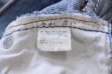 画像5: 80s USA製 Levi'sリーバイス 501 赤耳 カットオフ デニム ショートパンツ ボロ W30★ショーツ (5)