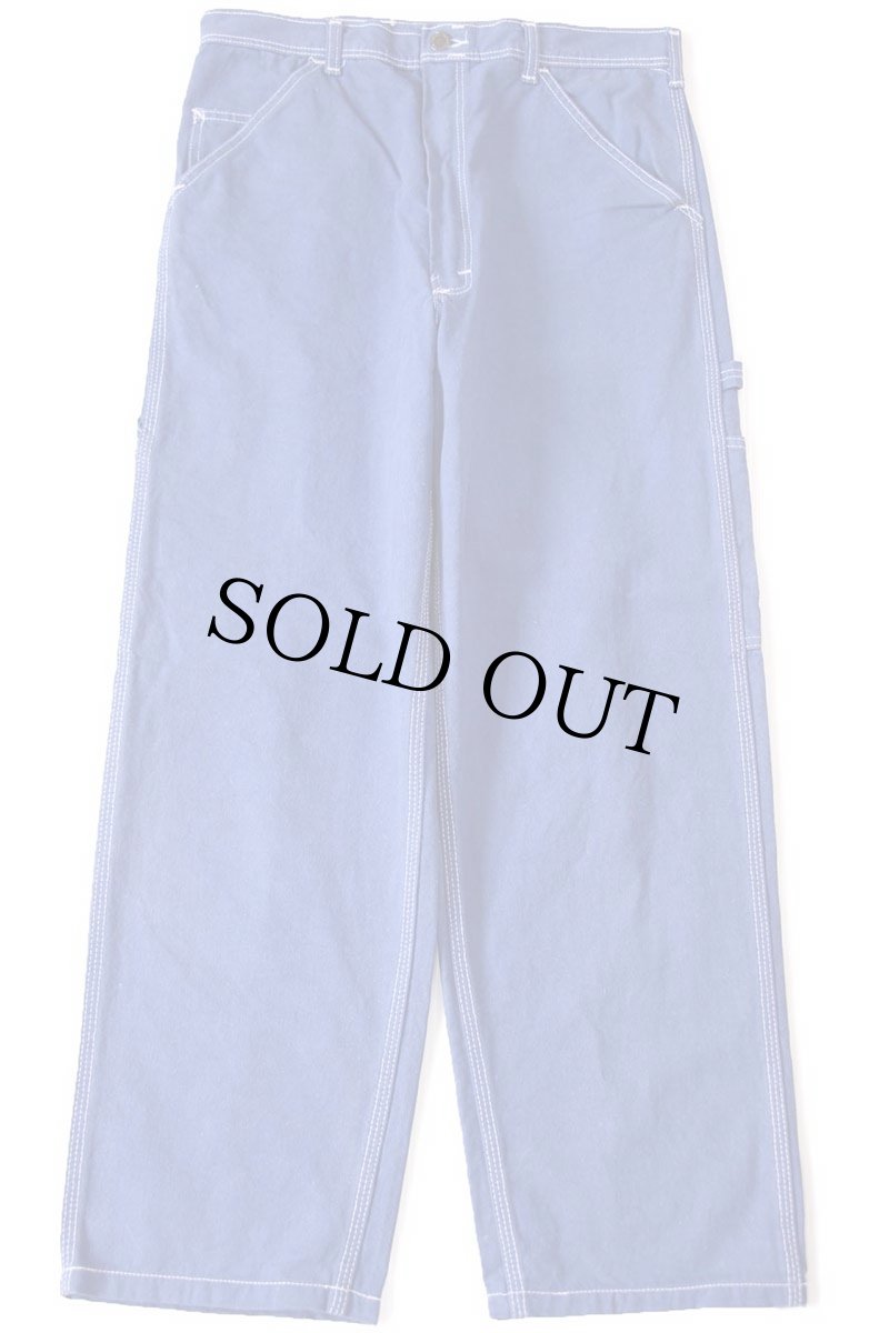 画像2: USA製 Stan Ray コットン ペインターパンツ 後染め 青紺 W31 (2)