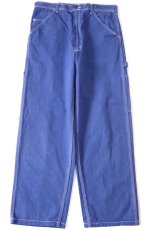 画像2: USA製 Stan Ray コットン ペインターパンツ 後染め 青紺 W31 (2)