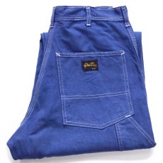 画像1: USA製 Stan Ray コットン ペインターパンツ 後染め 青紺 W31 (1)