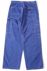 画像3: USA製 Stan Ray コットン ペインターパンツ 後染め 青紺 W31 (3)