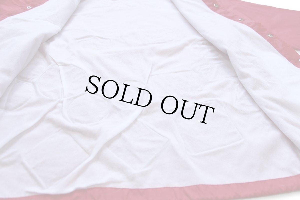 画像7: 00s BSA ボーイスカウト パッチ付き ナイロン コーチジャケット 赤 S (7)