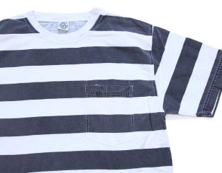 60s CALIFORNIA 太ボーダー Tシャツ - Sixpacjoe Web Shop