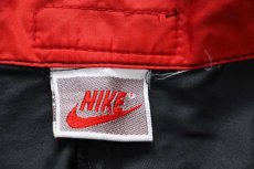 画像4: 90s NIKEナイキ ロゴ刺繍 マルチカラー 切り替え ナイロンジャケット★A (4)