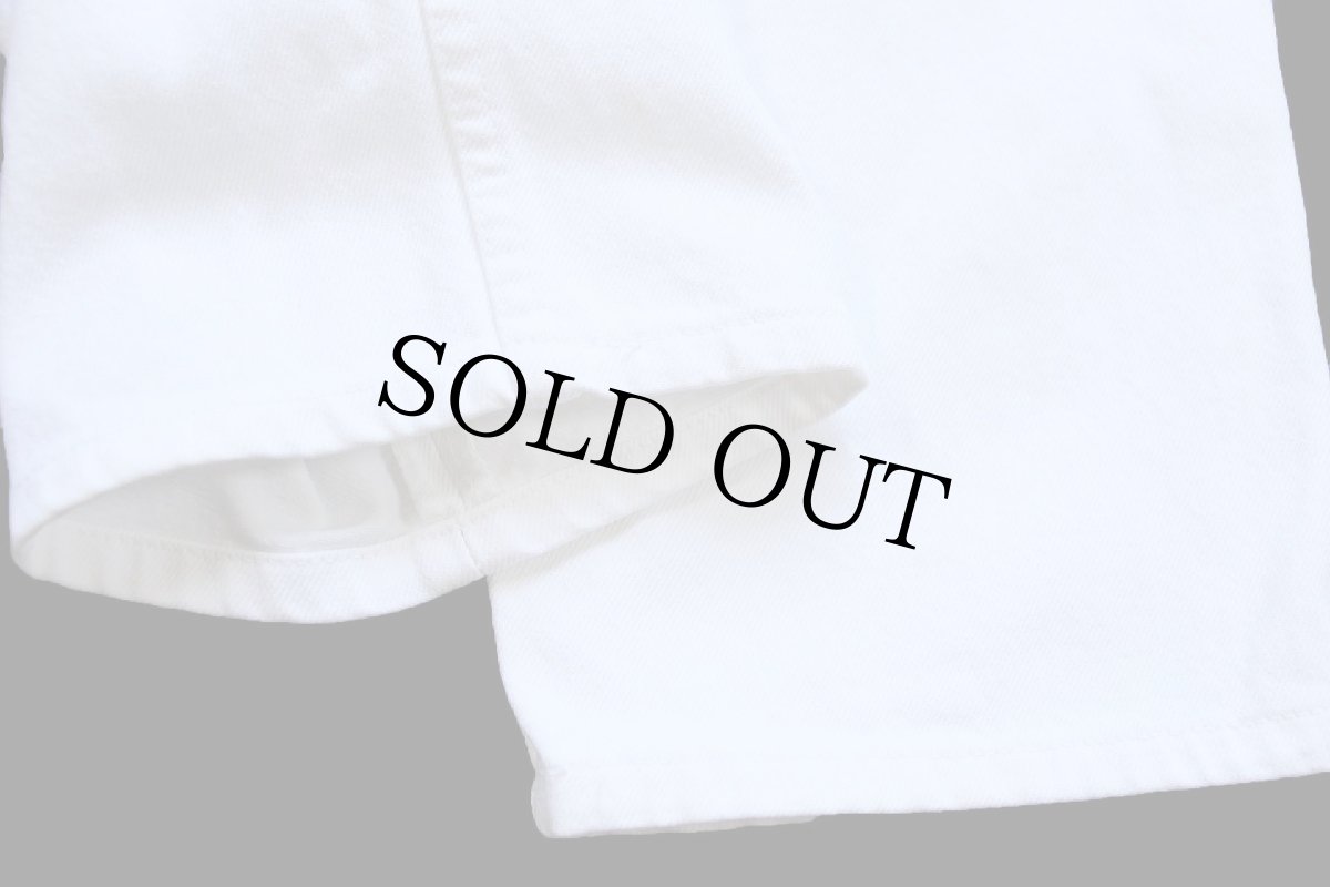 画像8: 80s USA製 Levi'sリーバイス 505 ホワイト デニムパンツ W29 (8)