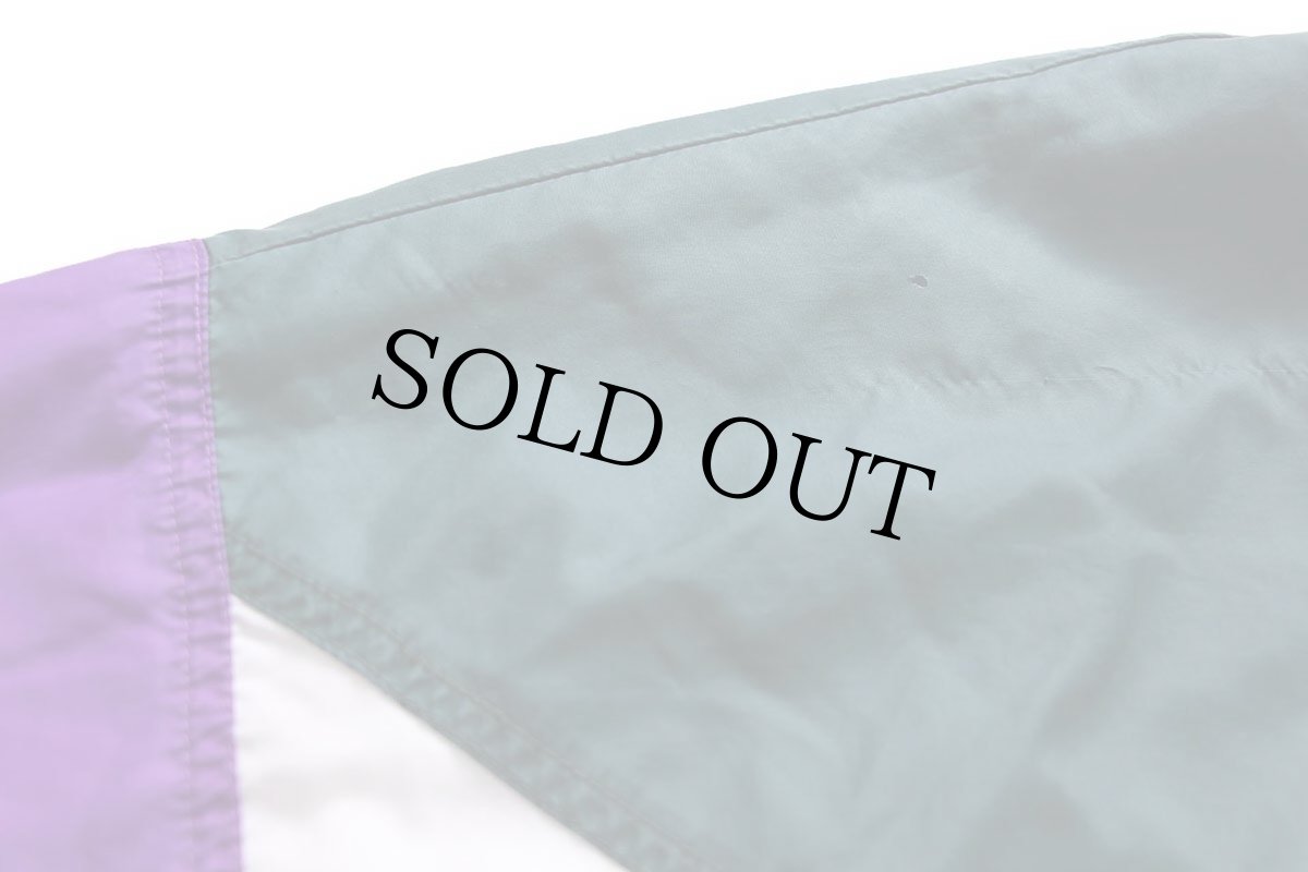 画像6: 90s NIKEナイキ ロゴ刺繍 マルチカラー 切り替え ナイロンジャケット (6)