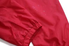 画像8: 00s BSA ボーイスカウト パッチ付き ナイロン コーチジャケット 赤 S (8)