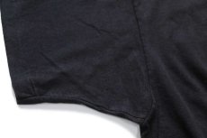 画像6: 90s USA製 Marlboro Mardi Gras '94 マルボロ カウボーイ アート ポケット付き コットンTシャツ 黒 XL (6)