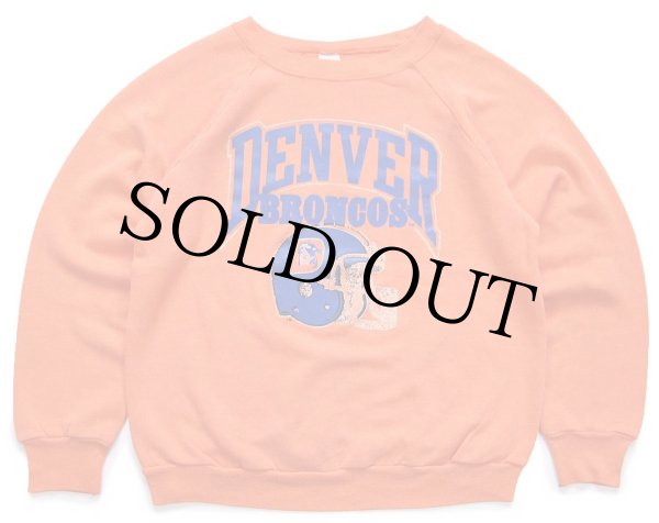 80s USA製 Championチャンピオン NFL DENVER BRONCOS アメフト