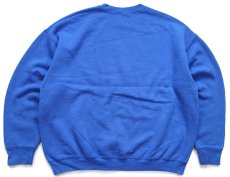 画像2: 00s AAVSO スター ひび割れプリント スウェット 青 XXL★特大 (2)