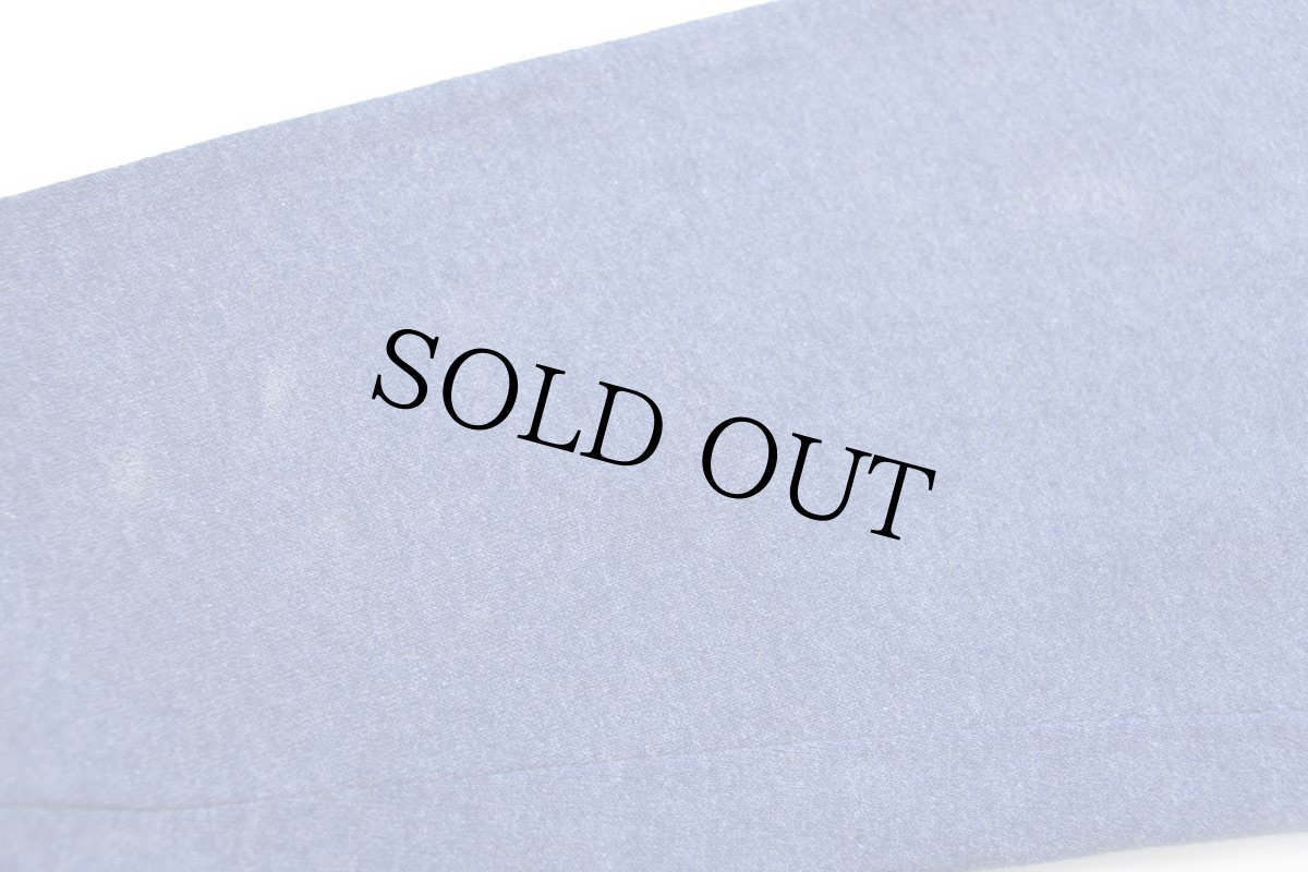 画像5: 80s USA製 BW BASSETT-WALKER 無地 スウェット ジップパーカー 杢ネイビー XL★フーディー ブランク (5)