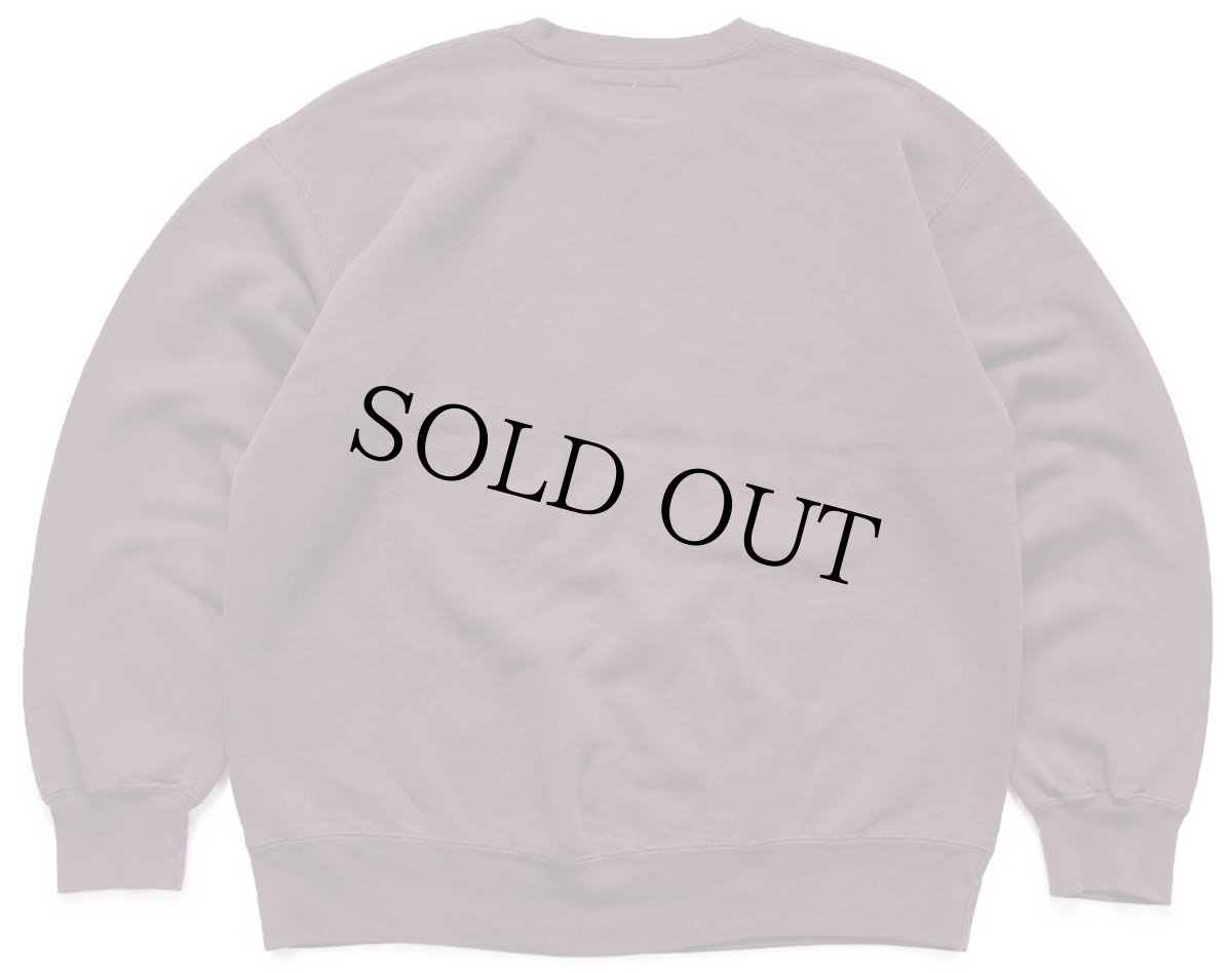 画像2: 90s USA製 RUSSELLラッセル NFL CLEVELAND BROWNS ひび割れプリント 前V スウェット 焦げ茶 XL (2)