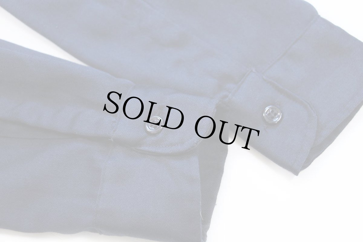 画像6: 60s Penneys BIGMACビッグマック 無地 ワークシャツ 濃紺 15 M (6)