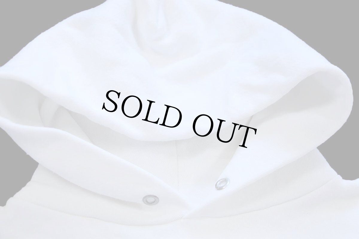 画像3: 80s USA製 Collegiate Pacific COLLEGE OF ST. FRANCIS スウェットパーカー 白 M★フーディー (3)