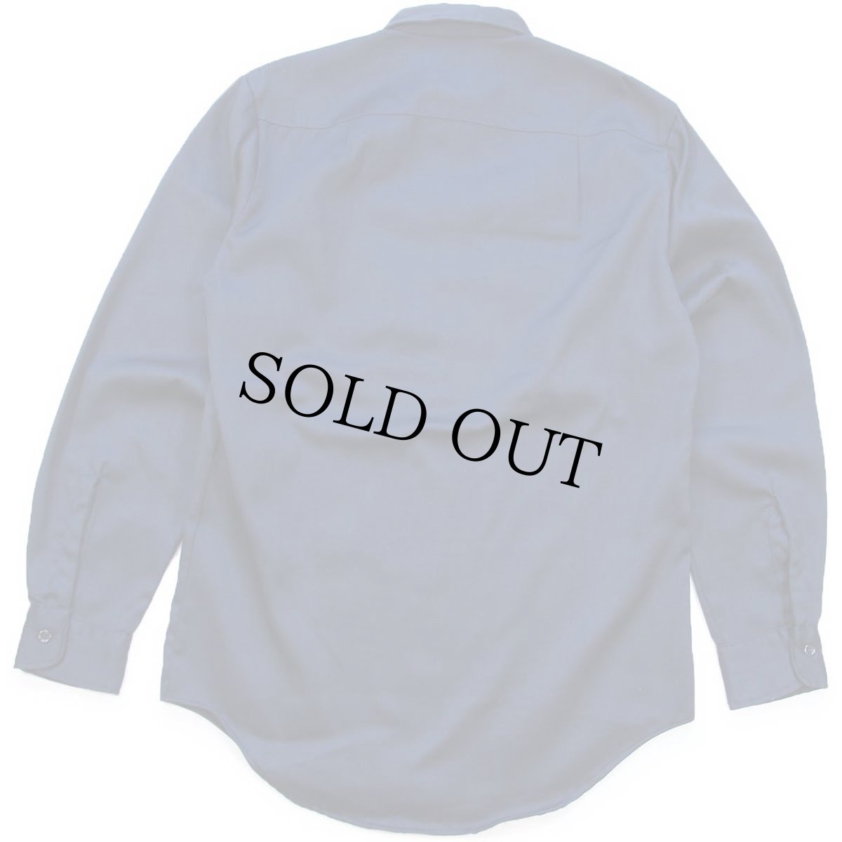 画像2: 60s Penneys BIGMACビッグマック 無地 ワークシャツ 濃紺 15 M (2)