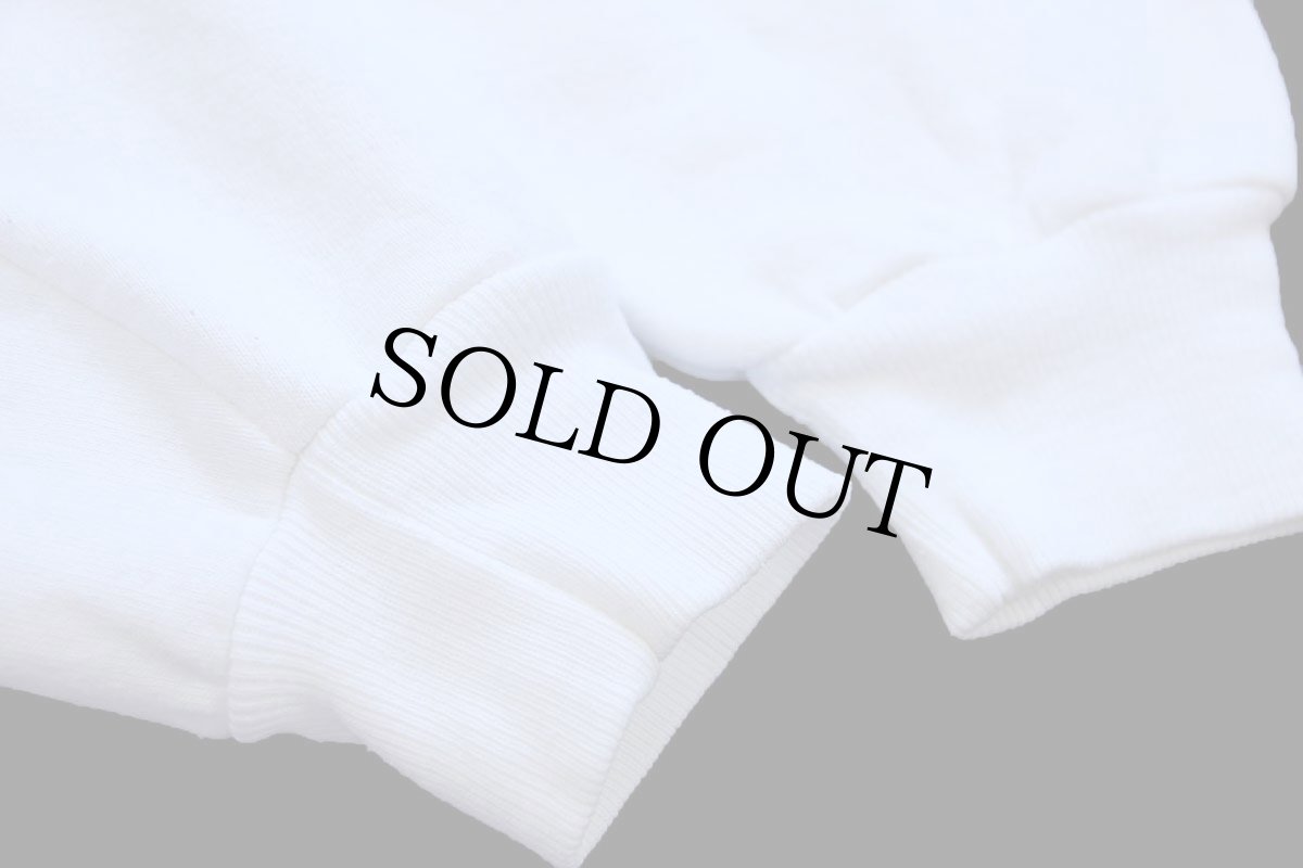 画像6: 80s USA製 Collegiate Pacific COLLEGE OF ST. FRANCIS スウェットパーカー 白 M★フーディー (6)