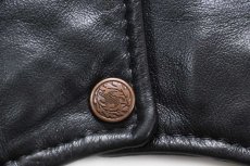 画像6: USA製 CALIFORNIA CREATIONS LEATHER レザーベスト 黒 10 (6)