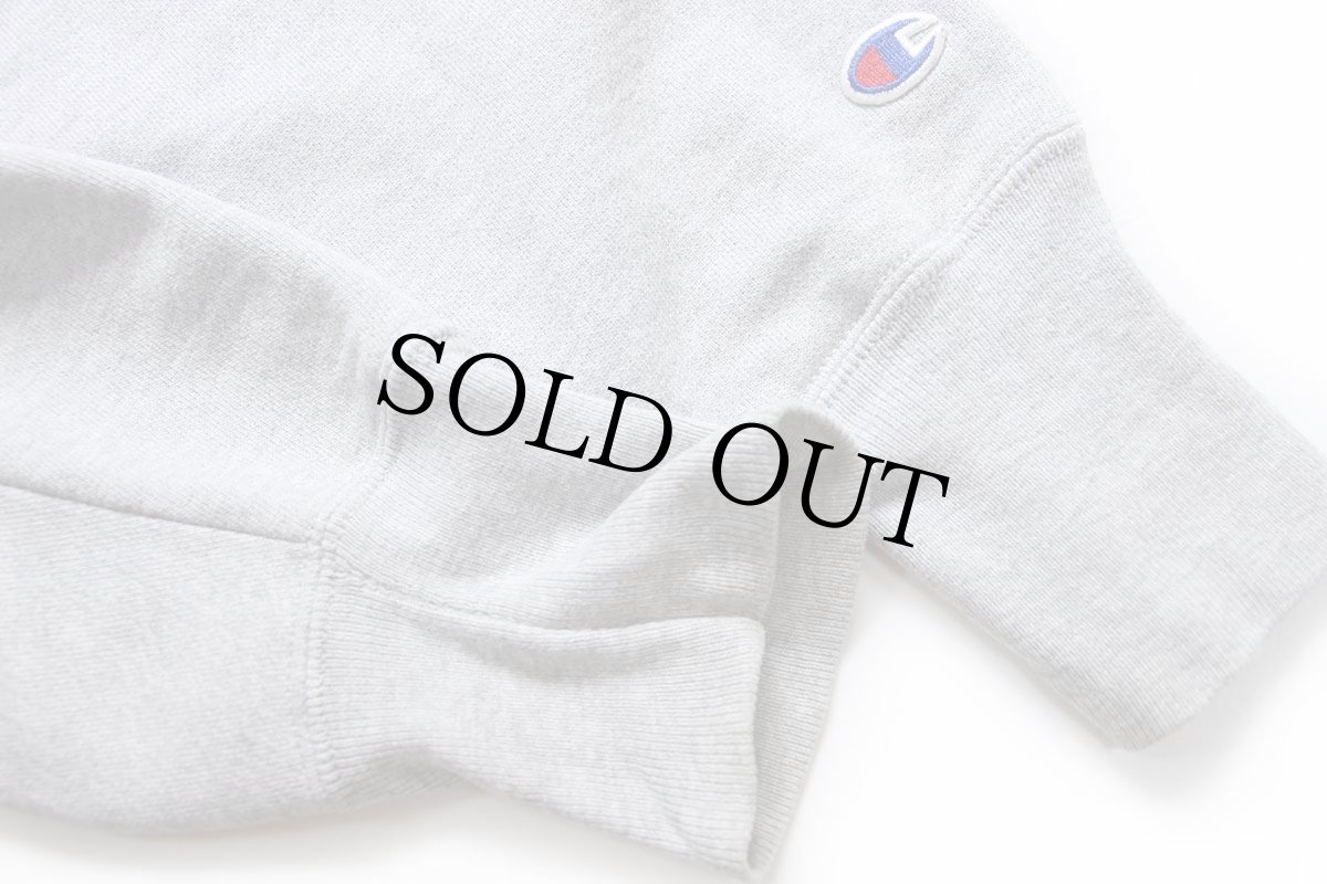 画像6: 00s メキシコ製 Championチャンピオン 無地 目無し リバースウィーブ スウェット 杢グレー L★ブランク ブックストア (6)