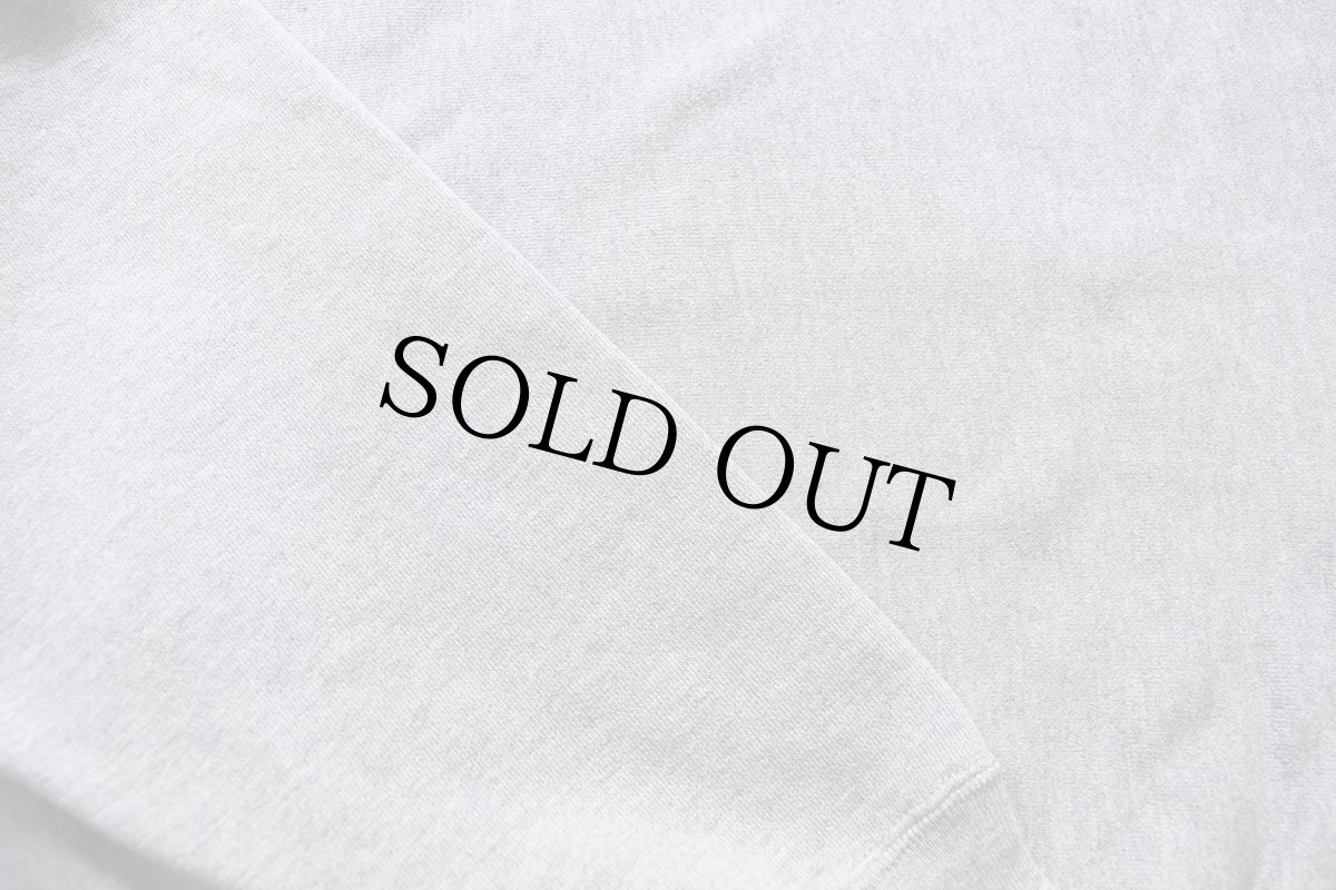 画像5: 00s メキシコ製 Championチャンピオン 無地 目無し リバースウィーブ スウェット 杢グレー L★ブランク ブックストア (5)