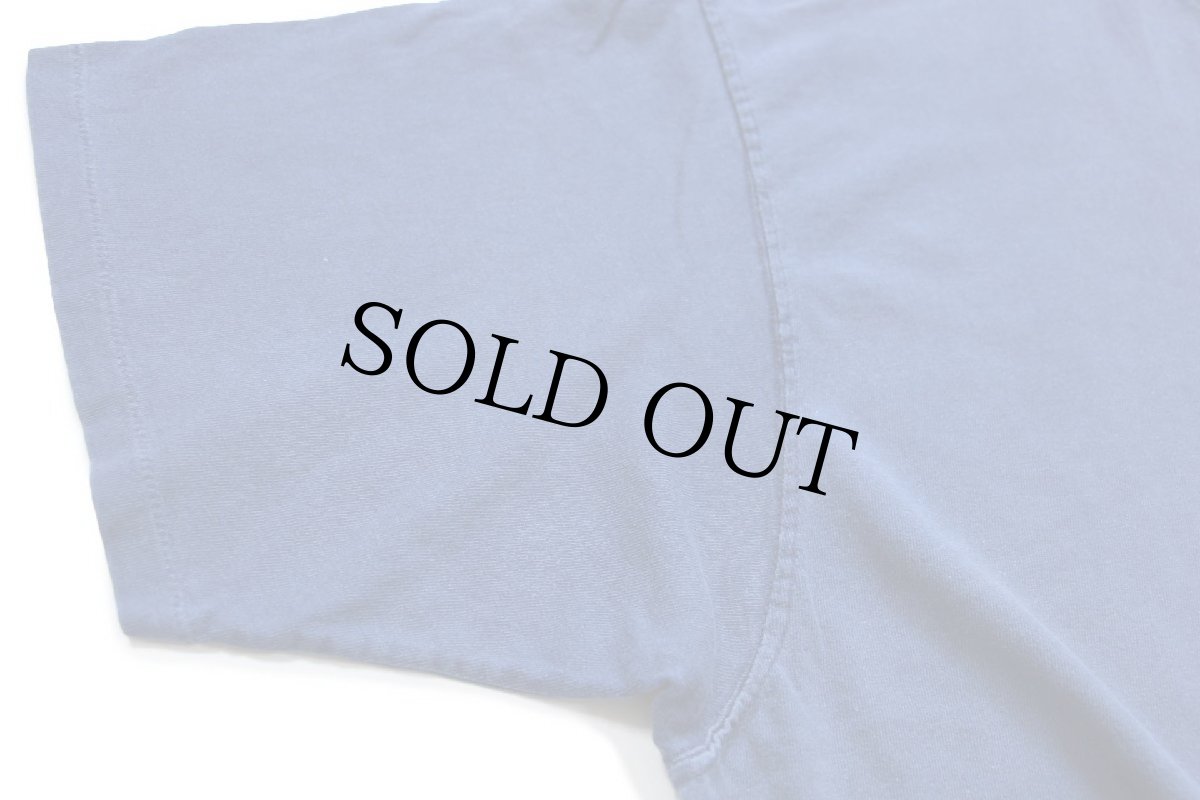 画像6: 90s USA製 EMS カヌー アート 両面プリント コットンTシャツ 薄紺 フェード XL★特大 (6)