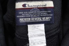 画像5: 00s Championチャンピオン FOXWORTH GALBRAITH LUMBER COMPANY 両面プリント リバースウィーブ スウェットパーカー 黒 XL★フーディー (5)