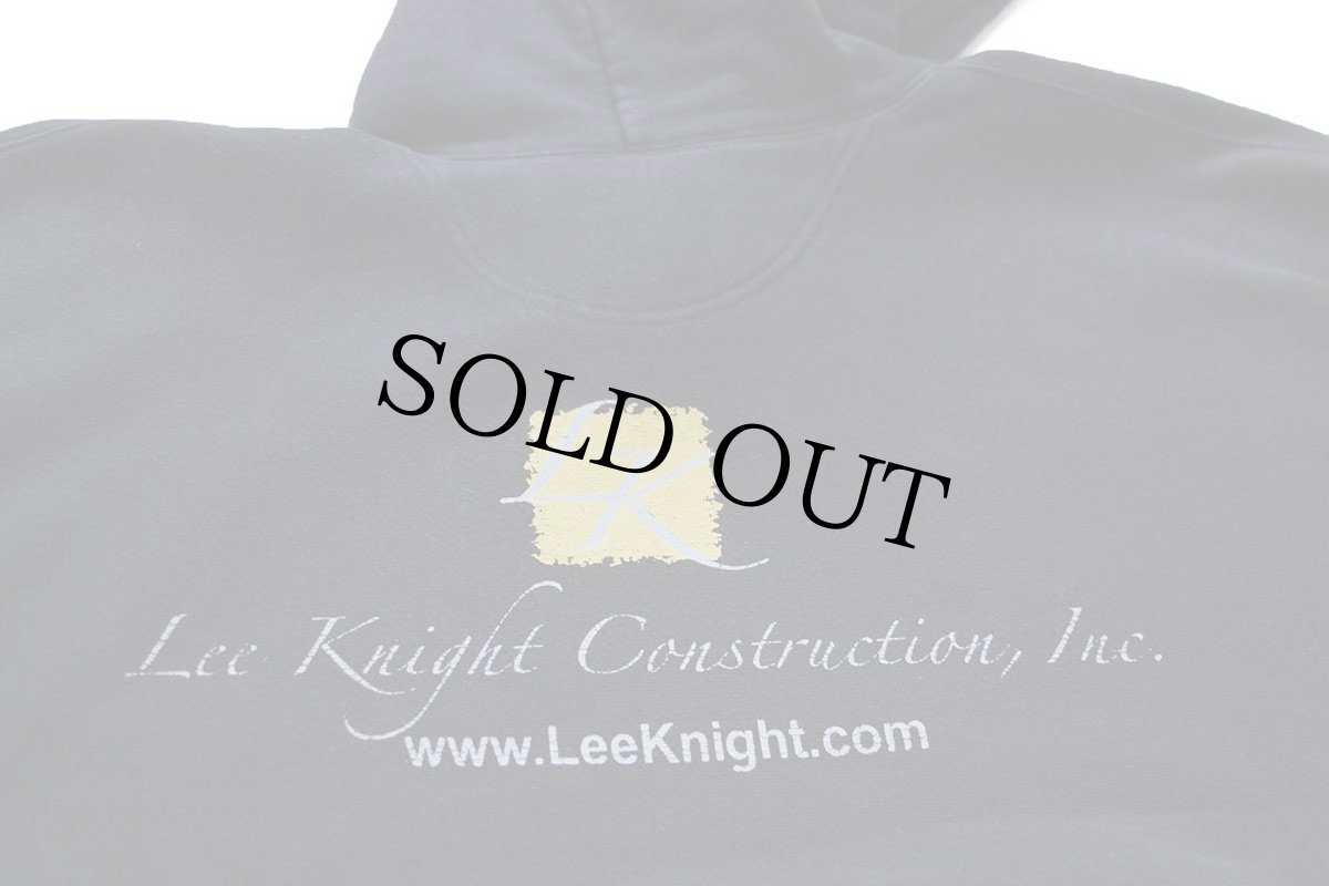 画像4: 00s Championチャンピオン FOXWORTH GALBRAITH LUMBER COMPANY 両面プリント リバースウィーブ スウェットパーカー 黒 XL★フーディー (4)