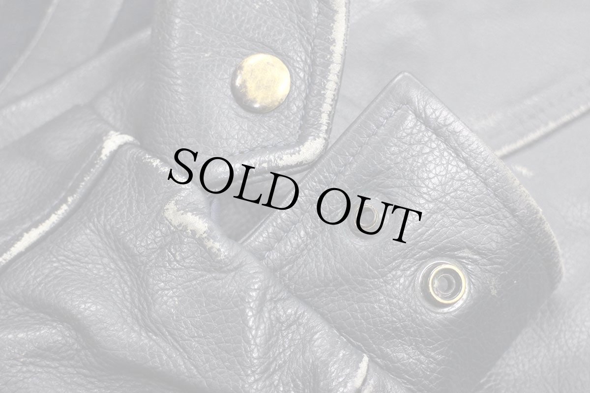 画像9: 00s カナダ製 NORTH END ALL CLIMATE WEAR スタンドカラー キルティングライナー メルトン ウール混 袖革スタジャン 紺 XL (9)