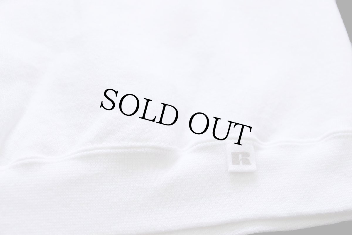 画像5: 90s USA製 RUSSELLラッセル 無地 スウェット 白 XL★ブランク (5)