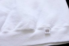 画像5: 90s USA製 RUSSELLラッセル 無地 スウェット 白 XL★ブランク (5)