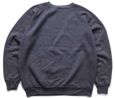 画像2: 80s USA製 無地 スウェット チャコールグレー XXL★特大 ブランク (2)