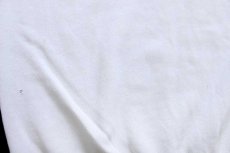 画像6: 80s USA製 Hanes American Airlines ロゴ ひび割れプリント スウェット 白 L (6)