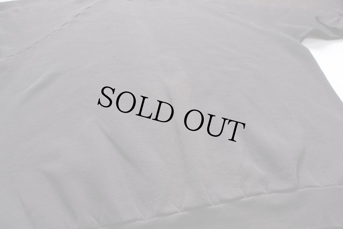 画像6: 90s USA製 FRUIT OF THE LOOM 無地 スウェット 黒 フェード XL★ブランク (6)