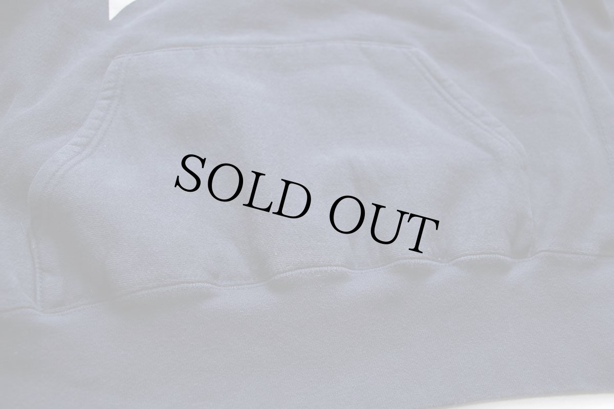 画像6: USA製 The Cotton Exchange DUKE リバースウィーブ スウェットパーカー 紺 XL★フーディー (6)