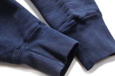画像7: USA製 The Cotton Exchange DUKE リバースウィーブ スウェットパーカー 紺 XL★フーディー (7)