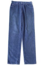 画像2: 90s USA製 Levi'sリーバイス 910 コーデュロイパンツ ネイビー 9 MED (2)
