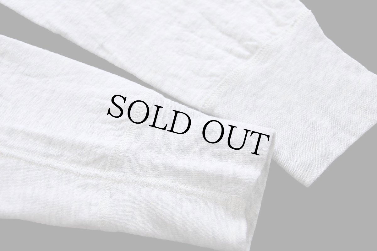 画像7: 90s USA製 duofold 2レイヤー アンダーシャツ 杢グレー L (7)