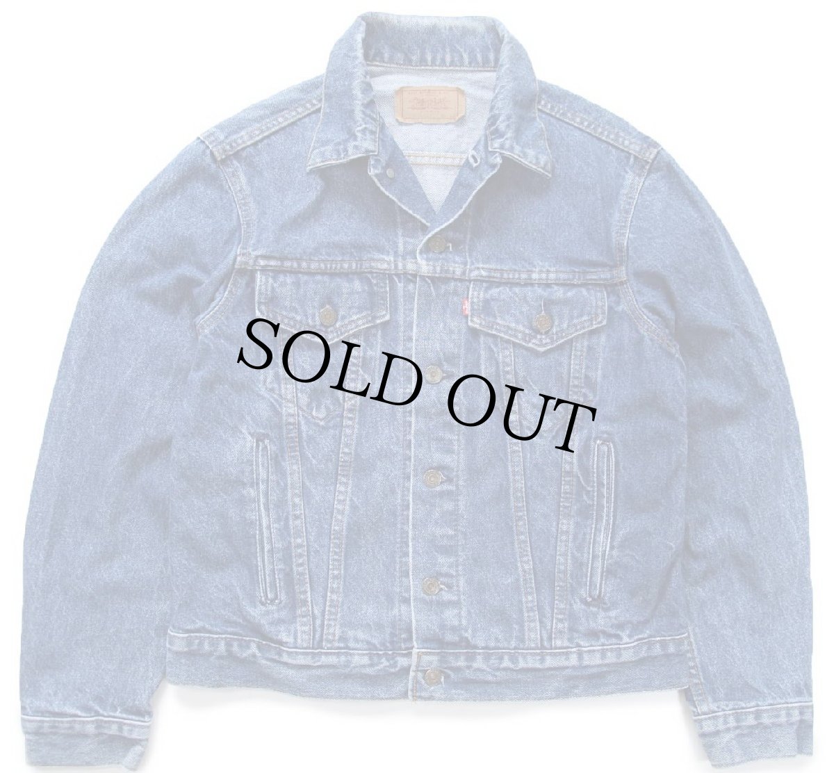 画像1: 80s USA製 Levi'sリーバイス 70506 デニムジャケット 4ポケット 42R (1)