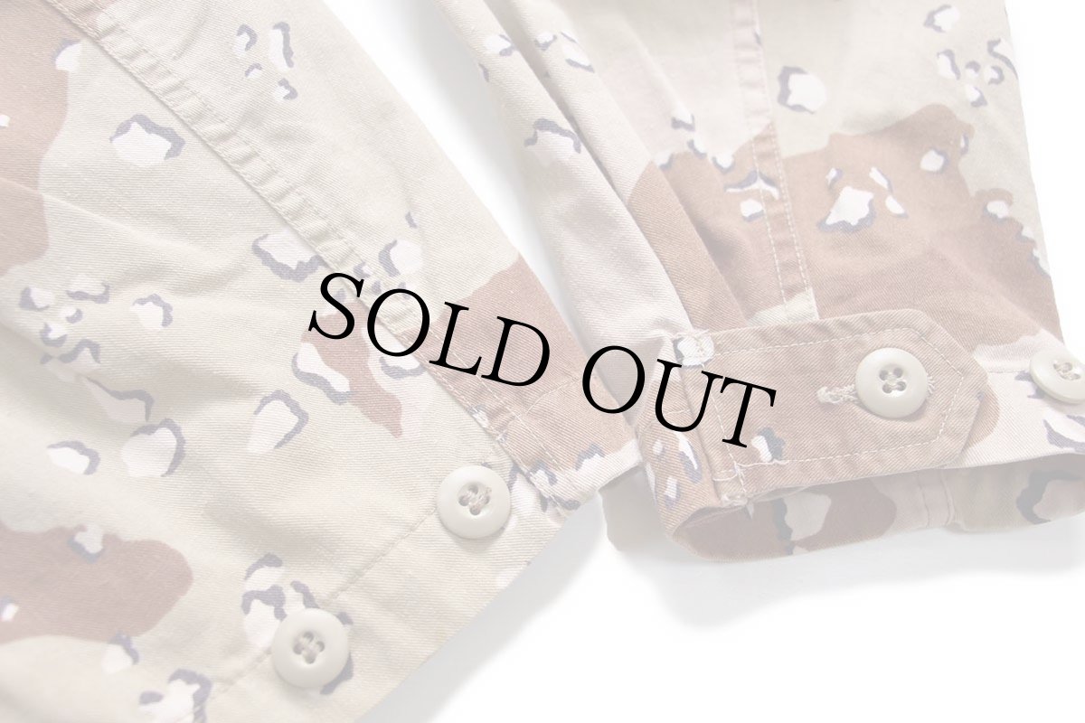 画像5: 90s 米軍 U.S.ARMY チョコチップ デザートカモ BDU ジャケット XL-R (5)