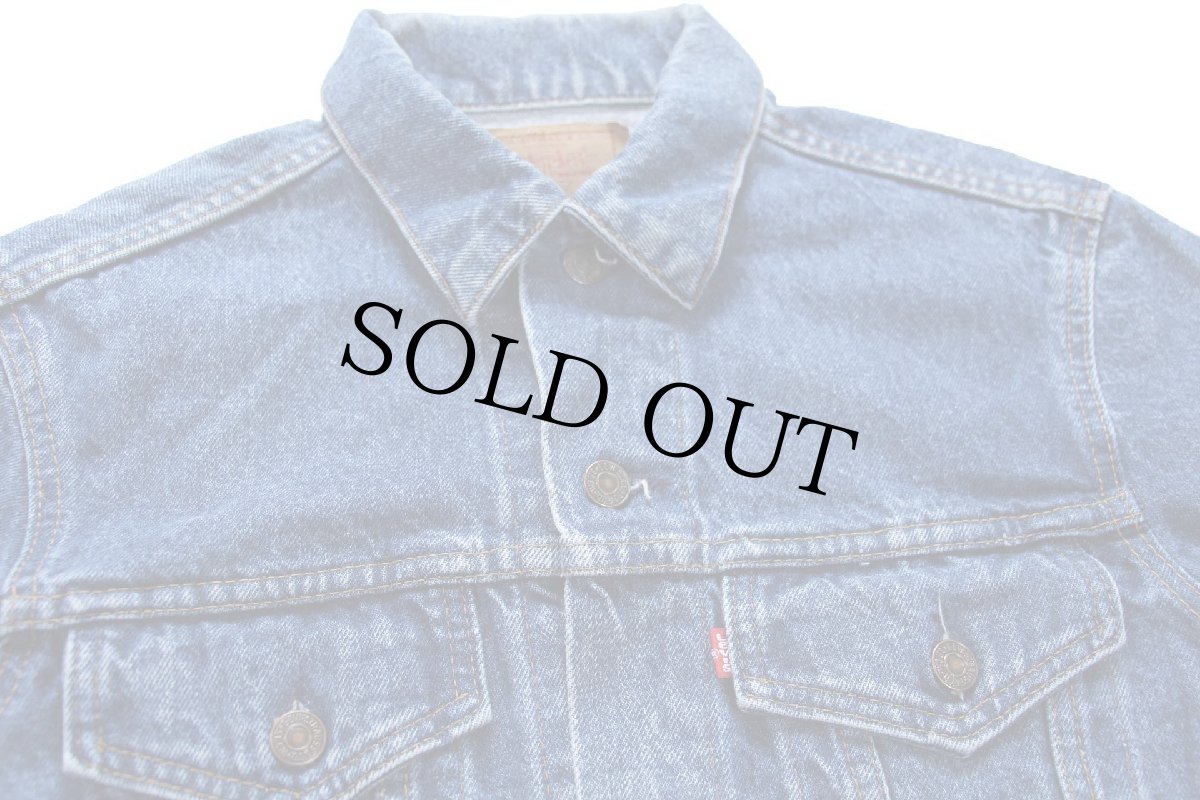 画像3: 80s USA製 Levi'sリーバイス 70506 デニムジャケット 4ポケット 42R (3)