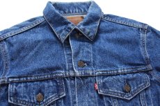 画像3: 80s USA製 Levi'sリーバイス 70506 デニムジャケット 4ポケット 42R (3)
