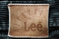 画像6: 90s USA製 Leeリー 305 太畝 コーデュロイパンツ グリーン 10 MED (6)