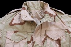 画像3: 80s 米軍 U.S.ARMY デザートカモ M-65 フィールドジャケット S-S (3)