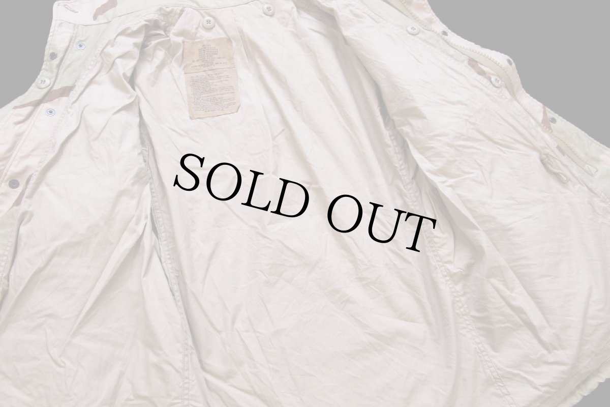 画像5: 80s 米軍 U.S.ARMY デザートカモ M-65 フィールドジャケット S-S (5)