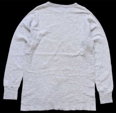画像3: 90s USA製 duofold 2レイヤー アンダーシャツ 杢グレー L (3)
