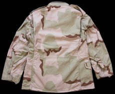 画像2: 80s 米軍 U.S.ARMY デザートカモ M-65 フィールドジャケット S-S (2)
