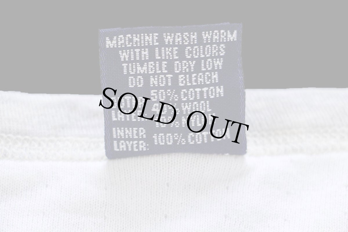 画像6: 90s USA製 duofold 2レイヤー アンダーシャツ 杢グレー L (6)